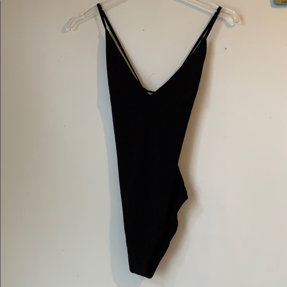 Black leotard